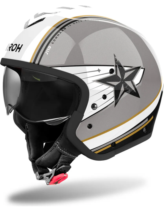 Casco con mentoniera removibile J110 Airoh