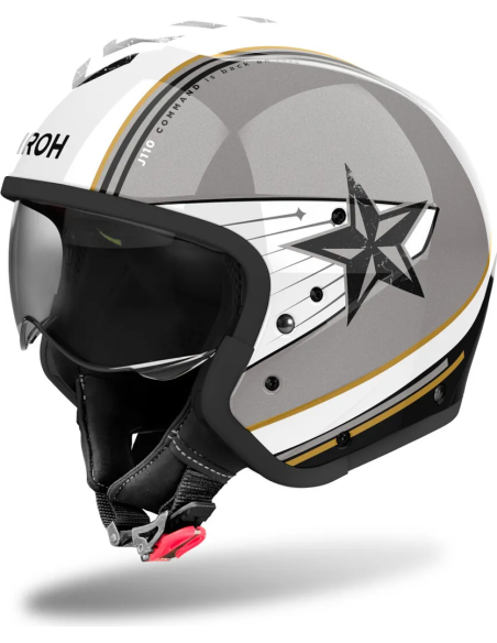 Casco con mentoniera removibile J110 Airoh