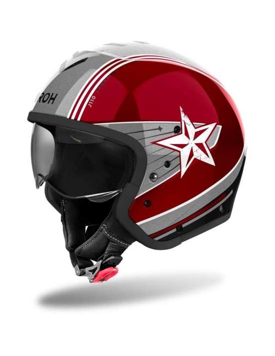 Casco con mentoniera removibile J110 Airoh