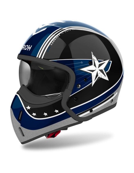 Casco con mentoniera removibile J110 Airoh