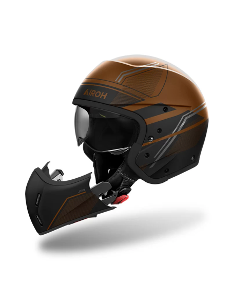 Casco con mentoniera removibile J110 Airoh