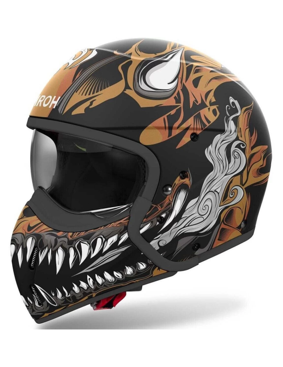 Casco con mentoniera removibile J110 Airoh