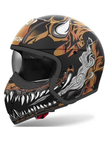 Casco con mentoniera removibile J110 Airoh