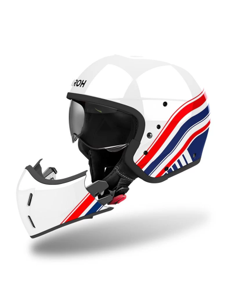 Casco con mentoniera removibile J110 Airoh