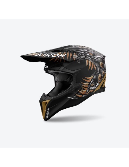 Casco cross WRAAAP Airoh 2026