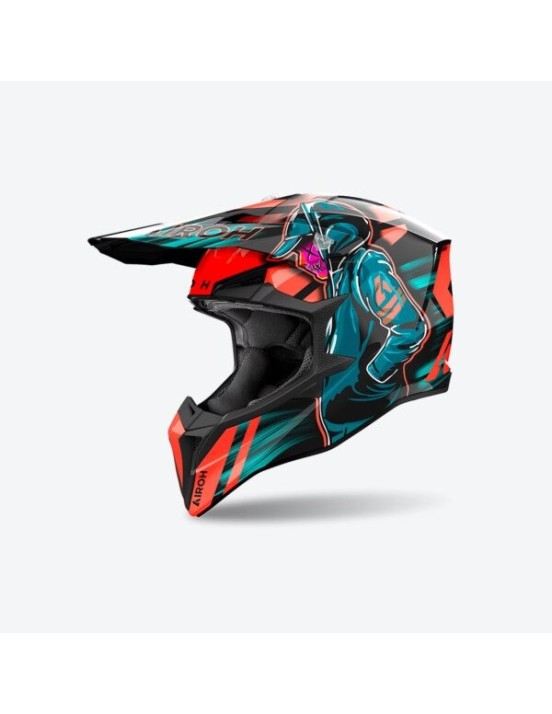 Casco cross WRAAAP Airoh 2026